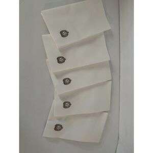 RARE! 10 SINGLE DISNEYLAND CLUB 33 LOGO NAPKINS disney colletible Thick White